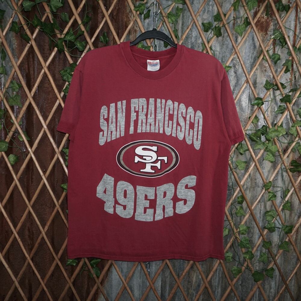 L - Vintage Y2K Nfl T-Shirts san francisco 49ers niners